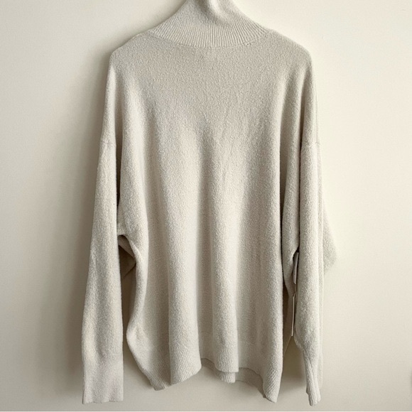 Aritzia Wilfred Free Stargazer Hh Knit Turtleneck Sweater Cream NWT - Picture 5 of 12